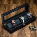 BLACK CARBON ELEGANCE BOX  6 SLOTS