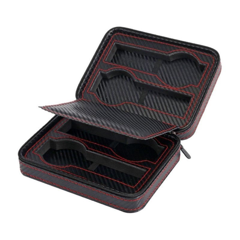 CARBON WATCH CASE 4 SLOTS