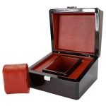 LACQUERED WOOD WATCH CASE 1 SLOT