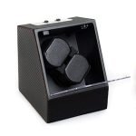 CARBON FIBER AUTOMATIC WATCH WINDER 2 SLOTS