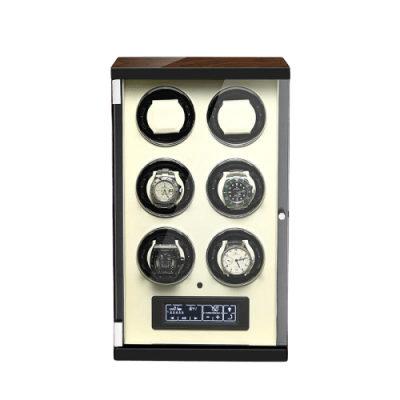 REMONTOIR POUR MONTRES AUTOMATIQUE BOIS 6 SLOTS