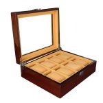 STORAGE BOX FOR WATCHES  8 SLOTS